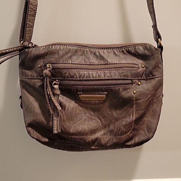 Stone Mountain Smokey Mountain Double Top Zip Hobo - Picture 1 of 13